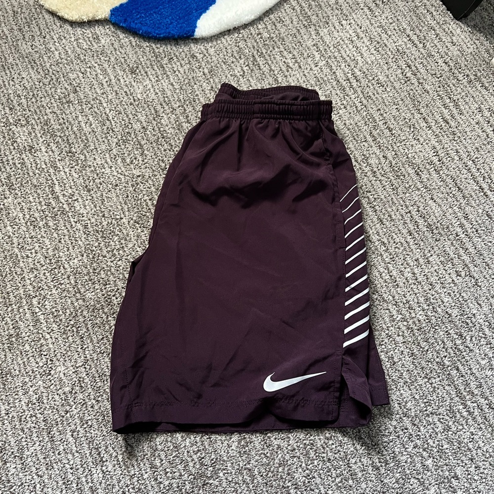Nike Mens Maroon Dri-Fit Shorts